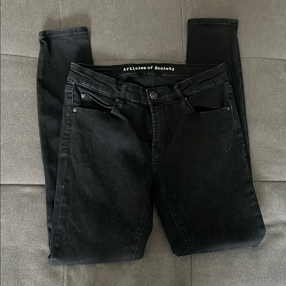 Articles of Society Black Denim Jeans